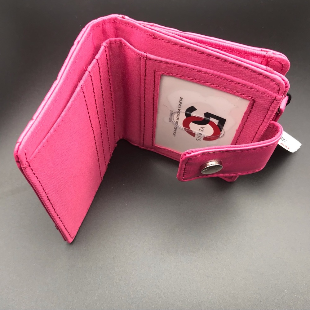 MUNDI MIGHTY MINI FUSCHIA WALLET NWT - Picture 7 of 8